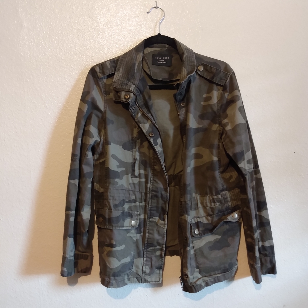 Green Camo Jacket